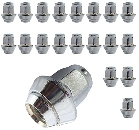 1x Dado ruota M14x1,5 conico 60° HEX 19mm compatibile con Land Rover Evoque Velar Freelander 2 Discovery Sport