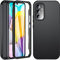 BESINPO Coque pour Samsung A34 5G,Coque A34 5G, avec Protection D'écran 360 Degrés Antichoc Silicone Robuste Integrale Cover Case Etui Housse pour Samsung Galaxy A34-Noir