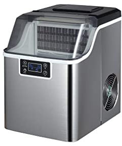 XCC Ice Maker Daily 30kg Small Commercial Home Office Milk Tea Shop Fast Ice Cube Machine