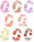 Süße Acrylharz Fruchtringe Indie Ringe Sommer Knuckle Harz Ring Frucht Transparente Harz Ring Bunte Lustige Fruchtringe Geschenk für Frauen Teen Mädchen, 1.7cm