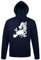 shirt84 Coppa europea con cappuccio da uomo, blu navy, L