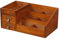 RUVOO Kosmetik Organizer Make Up Organizer Holz-Kosmetik-Aufbewahrungsbox Mit Schublade, Schminktisch, Hautpflege-Display, Make-up-Organizer Schmink Organizer Kosmetik Aufbewahrung