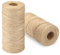 KINGLAKE 200m Garden Twine Natural, 1.5mm Brown Jute Twine Craft String Twine for Crafts, Gift wrapping,Gardening,Packing,Christmas Decoration