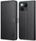 Ganbary Handyhülle für iPhone 14 / iPhone 13 Hülle, Premium Leder Klapphülle [Kartenschlitzen] [Magnetverschluss] [Standfunktion] kompatibel mit iPhone 14 / iPhone 13 Schutzhülle, Schwarz
