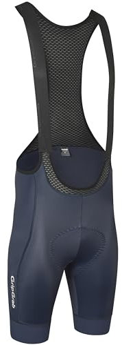 GripGrab PACR Bib Shorts Gepolsterte Radsport Trägerhose Kurz UV-Schutz Rennrad MTB Gravel Bike Radhose mit Träger Herren