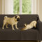 Byour3 - Sofaüberwurf 3 4 2 Sitzer Dicke Baumwolle Gemischter Sofa Cover Mehrzweck Sofabezug Auch Für Ecksofa L U Form Sofa-Couch Abdeckung Alles Abwaschbar Beständig (Taupe, 4 Sitzer)