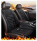 ZGantrix 12V Heizsitzauflage Auto, Schnelle ErwäRmung, Bequem Und Atmungsaktiv, rutschfest Sitzheizung Auto NachrüSten Set, Compatible with 95% of Cars,Schwarz 2 Sitzer
