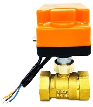 EVBELGBPZ 1 motorisierter Kugelhahn 220V 12V 24V Messing elektrischer Kugelhahn(12VDC)