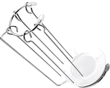 LOORGVEL 1juego Estante Colgante Para Brochetas Soporte Reutilizable Para Barbacoa y Presentaciones Picnics De