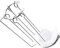 LOORGVEL 1juego Estante Colgante Para Brochetas Soporte Reutilizable Para Barbacoa y Presentaciones Picnics De