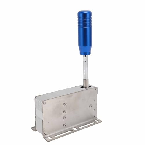 Focket PC-USB-Schalthebel, Sequentieller Schalthebel für Sim Racing mit Unabhängigem System USB Plug and Play für T300 T500 TMX ETS2 Forza (BLUE)