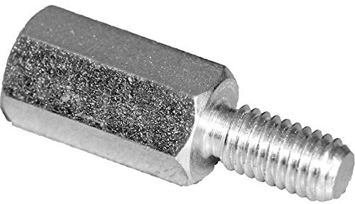 PB Fastener S45530X20 Abstandsbolzen (L) 20mm M3 x 7 M3 x 6 Stahl verzinkt 10St.