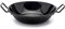 Zinel 4504 Pan Kadai/Wok with Handles, Enamel, Black/White Dots, 26cm