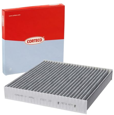 Corteco 80001179 Filter, Innenraumluft vorne | 80001179 Kompatibel mit Xf I (X250),XF Sportbrake (X250),XF Sportbrake (X260),XJ (X351)