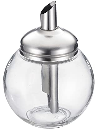 Westmark Zuckerdosierer, Fassungsvermögen: 250 ml, Glas/Rostfreier Edelstahl, Roma, 65442260