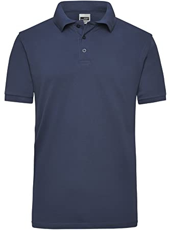 James & Nicholson Herren Work Poloshirt - Robustes Arbeitspolo aus einlaufvorbehandeltem Piqué