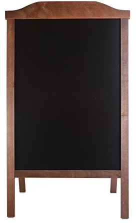 Tableau en bois, panneau de trottoir, tableau noir d'affichage craie RO