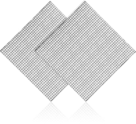 Cnloyua Neue 2 .Generation 2 Stück 220x220mm 3D-Drucker Heizbett Isolierung plattform Heißbett, Für Anycubic i3 Mega, Ender 3, Ender 3, Anet A8, Lulzbot Taz CR10…