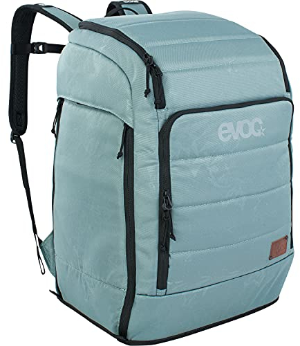 Grauer Gear-Rucksack mit 60 Taschen