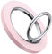 Lamicall Anello Cellulare Magnetico, Anello Supporto per MagSafe - 360 ° Rotazione, con Anello in Metallo, Anello Staccabile per iPhone 16 15 14 Pro Max Plus Mini, Telefono Android - Rosa
