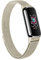 Amzpas Kompatibel mit Fitbit Luxe Armband,Edelstahl Metall Ersatzarmband mit Magnetschloss für Fitbit Luxe Damen Herren(Champagner)