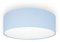 youngDECO® MINI Deckenlampe Rund Ø28 cm - Deckenleuchte Blau 2 x E27 - Baumwollstoff Lampenschirm - Lampe Schlafzimmer, Wohnzimmer, Kinderzimmer und Küche (Ohne Glühbirne)