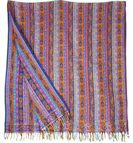 LOUDelephant Handgewebte Meditations-Decke, 03, 200cm x 95cm