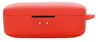 FTRONGRT Funda de Silicona para Auriculares Bluetooth para QCY T5, Durable y a Prueba de Golpes, Fundas para QCY T5 Auricular Bluetooth.Rojo
