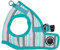 THEROS Harness B Hundegeschirr Aqua L