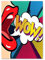 Roy Lichtenstein Poster und Drucke, rote Lippen, Wandkunst, Roy Lichtenstein Leinwandgemälde, Roy Lichtenstein Bilder für Heimdekoration, 60 x 80 cm x 1, ohne Rahmen