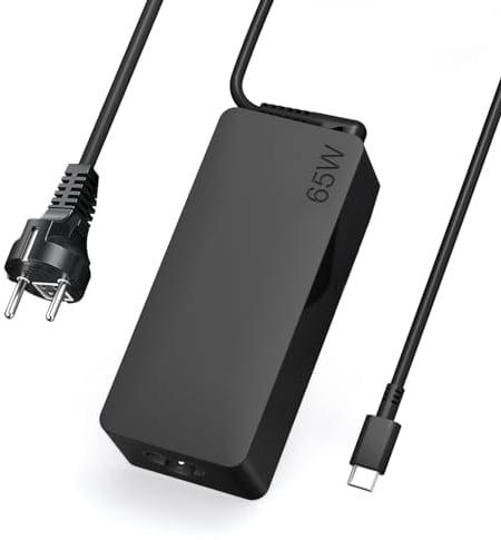 65W Lenovo Ladekabel Laptop Ladegerä für USB C Netzteil LenovoThinkpad X1 Carbon/IdeaPad/Touch/Yoga/Chromebook Lenovo Laptop Ladekabel 10FT