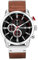 Herrenuhr Chronograph Vintage Braun Lederarmband Multi Zifferblatt Kalender wasserdichte Uhr Simulierter Quarz Klassische Sport Herrenuhr Geschenk (Schwarz Braun)