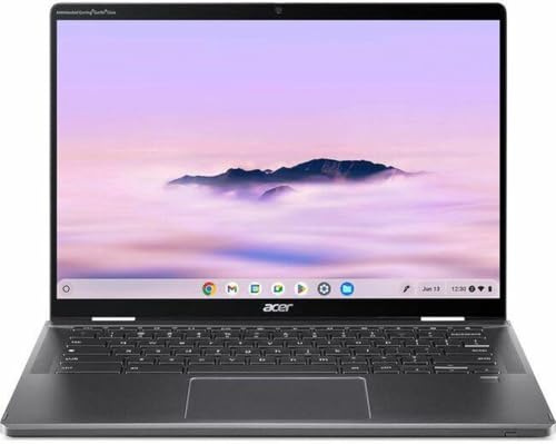 acer Chromebook Plus Spin 714 CPE794-1N CPE794-1N-57SR 14 Touchscreen Convertible 2 in 1 Chromebook - WUXGA - Intel Core Ultra 5 125U - 16 GB - 256 GB SSD - English (US) Keyboard - Iron - Intel Chip