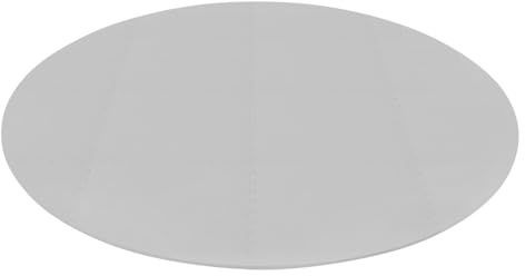 KAUITOPU Whirlpool Unterlage rund 196cm, Bodenmatte für Outdoor Whirlpools, Schützt & Isoliert, Poolunterlage Pool Untergrund (12mm, Grau)
