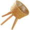 Milisten Blumenständer Aus Holz Rattan Pflanzenständer Aus Rattan Dekorativer Blumentopf Pflanzenkorb Blumentopf Mit Beinen Ständer Pflanzgefäße Weidenkörbe Mit Füßen Geflochtener