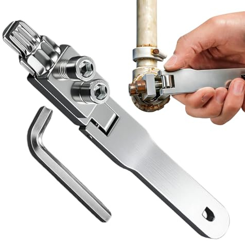 Extractor for Broken Faucets – Tap Remover with Key for Intensive Use – Broken Hose Extractor – For 12 mm and 19 mm Pipes Repair Valve Broken Bolt Drain Bath Shower Pvc
