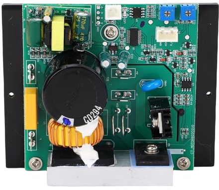 HUIOP Scheda di Controllo Versatile per Mini Tornio per Motori a Spazzole DC Velocità Regolabile in Uscita 0-180 V Mini Torni Fai da Te Design Durevole in PVC