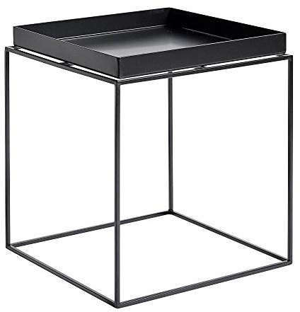 Hay Tray Table 40 x 40 cm, schwarz