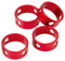 MSR (Mountain Safety Research) Leinenspanner Cam-Ring Cord Tensioners, One size, 6617