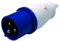 Electraline 80855 Spina Elettrica Industriale CEE 32A, 2P+T, 220V, IP44