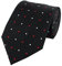 Fabio Farini - Herren Krawatte in 6cm/8cm Breite - Eleganter Schmaler Schlips für jeden Anlass - 6cm Schwarz Rot Weiß