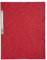 Exacompta 55505SE Premium Einschlagmappe aus extra starkem Colorspan-Karton mit Rückenschild und 2 Gummizügen für DIN A4 Sammelmappe Eckspanner-Mappe rot