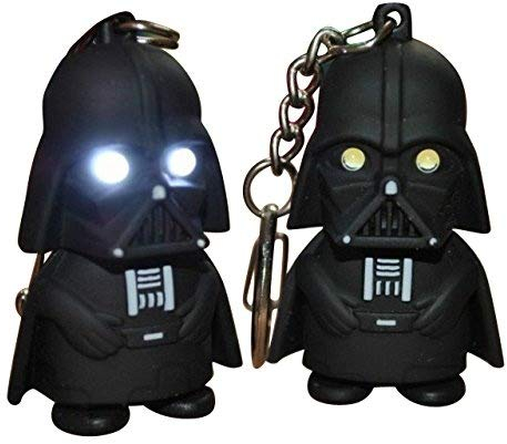 Star Wars Darth Vader LED Light Up & Sound Keyring Key Chain
