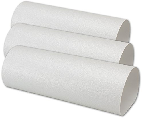 Artoz Papier AG - selbstklebendes Glitter Papier A4 weiß