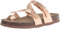 Steve Madden Beached Flache Sandale, Rose Gold, 31 EU