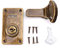 BIlinl Bronze Tone Leather Suitcase Buckle Box Vintage Metal Lock Antique Toggle Hasp Latch