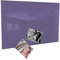 Colours-Manufaktur Magnettafel Magnetwand inkl. 4 Magnete (lila/Flieder, 50 x 110 cm)