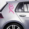 INDIGOS UG Aufkleber - Autoaufkleber Luxury Kitty 20cm x 10cm pink - Tuning Carystyling Heckscheibe Auto
