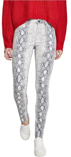Urban Classics Damen Ladies Animal Stretch Twill Skinny Pants