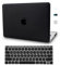 KECC MacBook Pro 16 (2021/2020/2019) Hülle Leder Schutzhülle Case w/ EU Tastaturschutz MacBook Pro 16 Hülle {A2141} (Leder Schwarz)